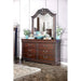 Mandura Cherry Dresser - U&U Home Budget Furniture (Carteret, NJ)
