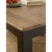 MARSHALL Rustic Oak Dining Table - U&U Home Budget Furniture (Carteret, NJ)
