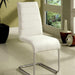 Mauna White Side Chair - U&U Home Budget Furniture (Carteret, NJ)