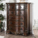 Menodora Brown Cherry Chest - U&U Home Budget Furniture (Carteret, NJ)