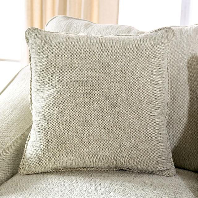 MORNINGTON Sectional, Ivory/Brown - U&U Home Budget Furniture (Carteret, NJ)