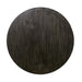 NERISSA Antique Black Round Table, Antique Black - U&U Home Budget Furniture (Carteret, NJ)