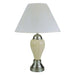 Niki Ivory Table Lamp (6/CTN) - U&U Home Budget Furniture (Carteret, NJ)