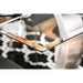 NOVA Silver/Black Dining Table - U&U Home Budget Furniture (Carteret, NJ)