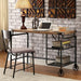 OLGA Antique Black Desk - U&U Home Budget Furniture (Carteret, NJ)
