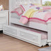 OLIVIA White Trundle - U&U Home Budget Furniture (Carteret, NJ)