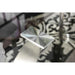 ORLA Silver/Black Dining Table - U&U Home Budget Furniture (Carteret, NJ)
