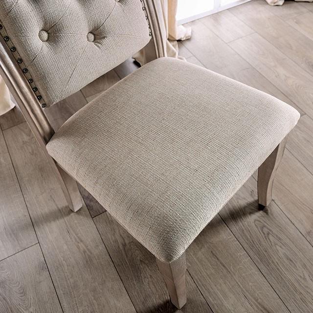 Patience Rustic Natural Tone Side Chair (2/CTN) - U&U Home Budget Furniture (Carteret, NJ)