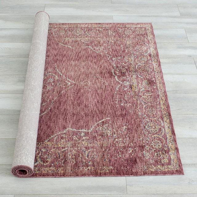 Payas Red 5' X 7' Area Rug - U&U Home Budget Furniture (Carteret, NJ)
