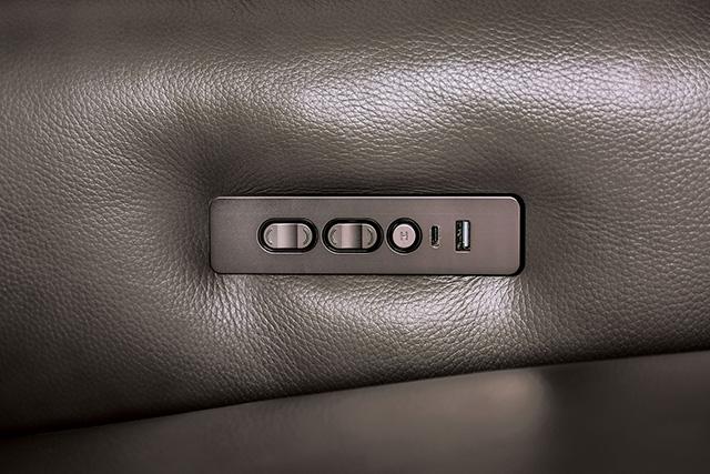 PHINEAS Power Sofa, Gray - U&U Home Budget Furniture (Carteret, NJ)