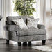 Pierpont Gray Chair - U&U Home Budget Furniture (Carteret, NJ)