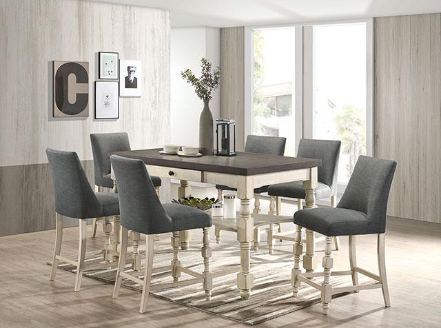 PLYMOUTH Counter Ht. Table - U&U Home Budget Furniture (Carteret, NJ)
