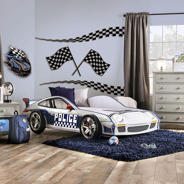 Poe Twin Bed - U&U Home Budget Furniture (Carteret, NJ)