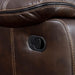 Pollux Brown Love Seat - U&U Home Budget Furniture (Carteret, NJ)