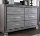 RAIDEN Dresser, Gray - U&U Home Budget Furniture (Carteret, NJ)