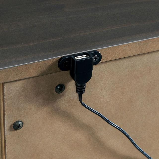 REGENSBURG Night Stand - U&U Home Budget Furniture (Carteret, NJ)