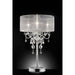 Rigel Silver 35"H Table Lamp - U&U Home Budget Furniture (Carteret, NJ)