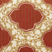 ROXY 22" X 22" Pillow, Red (2/CTN) - U&U Home Budget Furniture (Carteret, NJ)