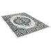 Serang Gray/Black 5' X 7' Area Rug - U&U Home Budget Furniture (Carteret, NJ)