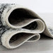 Serang Gray/Black 5' X 7' Area Rug - U&U Home Budget Furniture (Carteret, NJ)