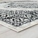 Serang Gray/Black 5' X 7' Area Rug - U&U Home Budget Furniture (Carteret, NJ)