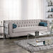 Silvan Gray Sofa - U&U Home Budget Furniture (Carteret, NJ)