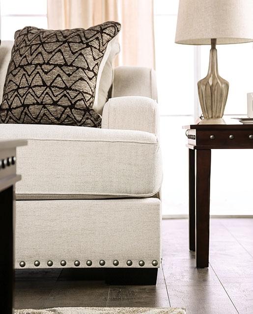 SONORA Loveseat, Beige - U&U Home Budget Furniture (Carteret, NJ)