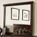 Spruce Brown Cherry Mirror - U&U Home Budget Furniture (Carteret, NJ)