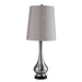 Teri Silver 13"H Table Lamp - U&U Home Budget Furniture (Carteret, NJ)
