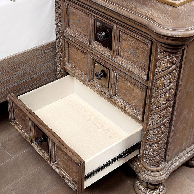TIMANDRA Night Stand - U&U Home Budget Furniture (Carteret, NJ)
