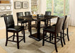 Townsend II Brown Cherry Counter Ht. Chair (2/CTN) - U&U Home Budget Furniture (Carteret, NJ)