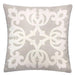 Trudy Light Beige 20" X 20" Pillow, Ecru - U&U Home Budget Furniture (Carteret, NJ)