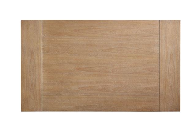 UPMINSTER Dining Table, Natural Tone - U&U Home Budget Furniture (Carteret, NJ)