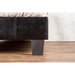Velen Black Cal.King, E.King, Full, & Twin Bed Black & White - U&U Home Budget Furniture (Carteret, NJ)