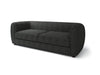 VERDAL Sofa, Black - U&U Home Budget Furniture (Carteret, NJ)