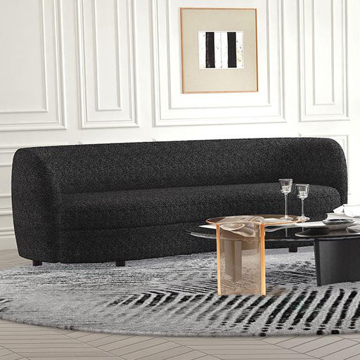 VERSOIX Sofa, Black - U&U Home Budget Furniture (Carteret, NJ)