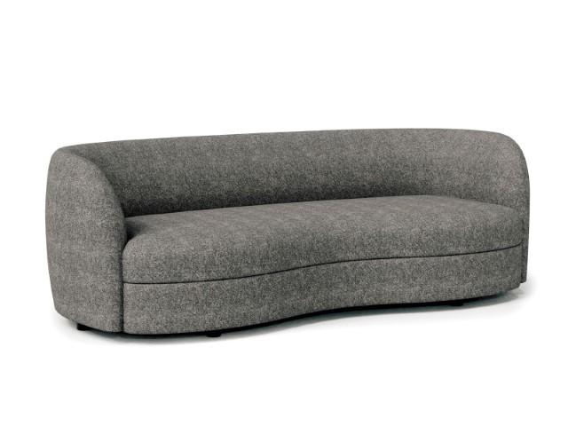 VERSOIX Sofa, Charcoal Gray - U&U Home Budget Furniture (Carteret, NJ)