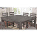 VIANA Counter Ht. Table - U&U Home Budget Furniture (Carteret, NJ)