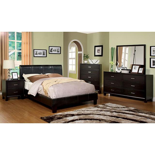Villa Park Cal.King, E.King, & Queen Bed - U&U Home Budget Furniture (Carteret, NJ)
