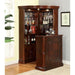 VOLTAIRE Dark Cherry Bar Table - U&U Home Budget Furniture (Carteret, NJ)