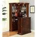 VOLTAIRE Dark Cherry Curio - U&U Home Budget Furniture (Carteret, NJ)