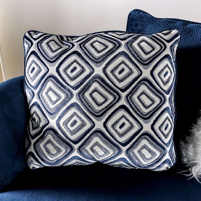 WALDSTONE Sofa, Navy - U&U Home Budget Furniture (Carteret, NJ)