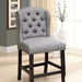 SANIA Counter Ht. Wingback Chair (2/CTN) - U&U Home Budget Furniture (Carteret, NJ)