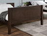 STAMOS Full/Full, Twin/Full, & Twin/twin Bunk Bed, Walnut - U&U Home Budget Furniture (Carteret, NJ)
