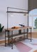 PARIAMAN Bar Table, Sand Black/Natural - U&U Home Budget Furniture (Carteret, NJ)