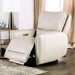 PHINEAS Power Recliner, Beige - U&U Home Budget Furniture (Carteret, NJ)