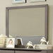 Lennart Gray Rectangular Mirror - U&U Home Budget Furniture (Carteret, NJ)