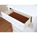 OLIVIA White Chest - U&U Home Budget Furniture (Carteret, NJ)