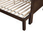 STAMOS Full/Full, Twin/Full, & Twin/twin Bunk Bed, Walnut - U&U Home Budget Furniture (Carteret, NJ)