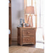 Lea Mahogany Night Stand - U&U Home Budget Furniture (Carteret, NJ)
